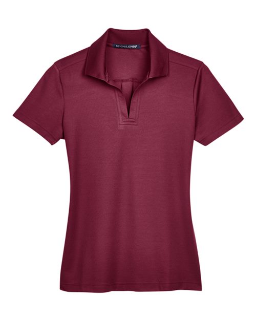 Devon &amp; Jones Women's CrownLux Performance® Plaited Polo DG20W
