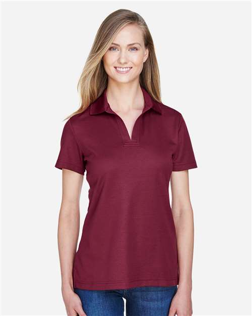 Devon &amp; Jones Women's CrownLux Performance® Plaited Polo DG20W