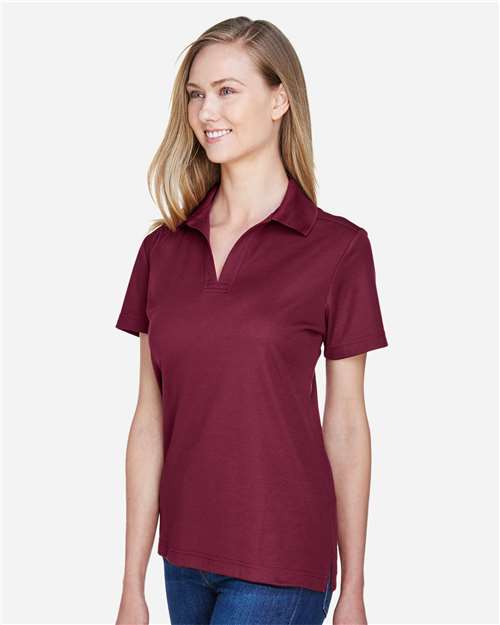 Devon &amp; Jones Women's CrownLux Performance® Plaited Polo DG20W
