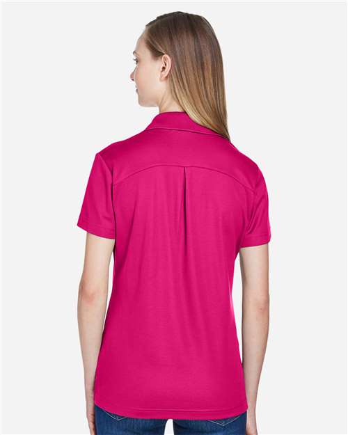 Devon &amp; Jones Women's CrownLux Performance® Plaited Polo DG20W