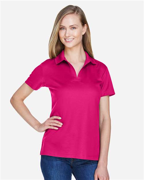 Devon &amp; Jones Women's CrownLux Performance® Plaited Polo DG20W