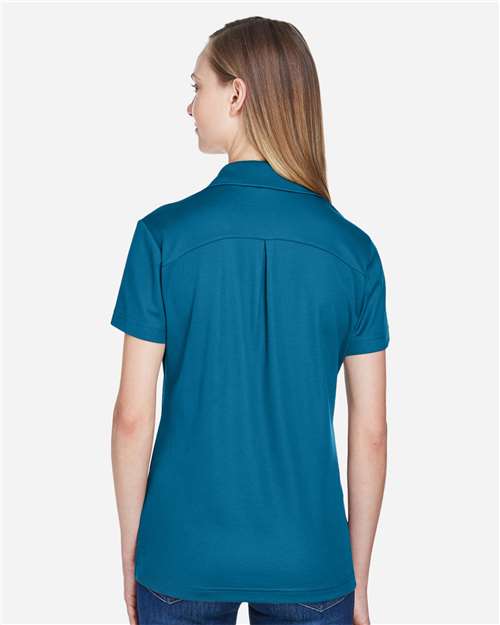 Devon &amp; Jones Women's CrownLux Performance® Plaited Polo DG20W