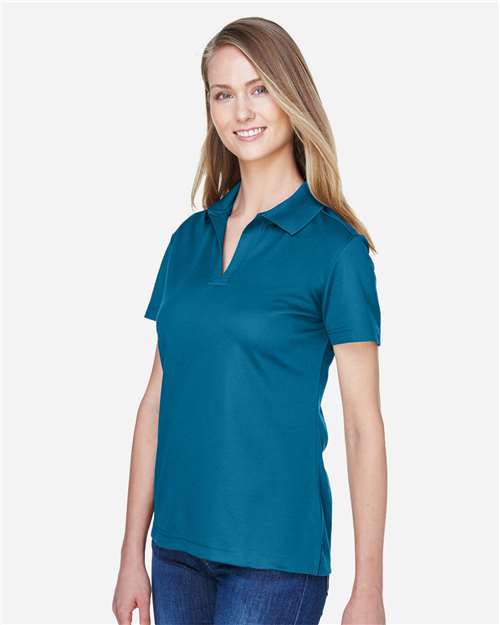 Devon &amp; Jones Women's CrownLux Performance® Plaited Polo DG20W