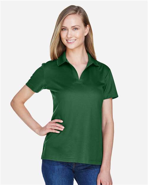 Devon &amp; Jones Women's CrownLux Performance® Plaited Polo DG20W