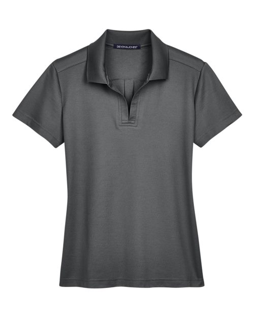 Devon &amp; Jones Women's CrownLux Performance® Plaited Polo DG20W