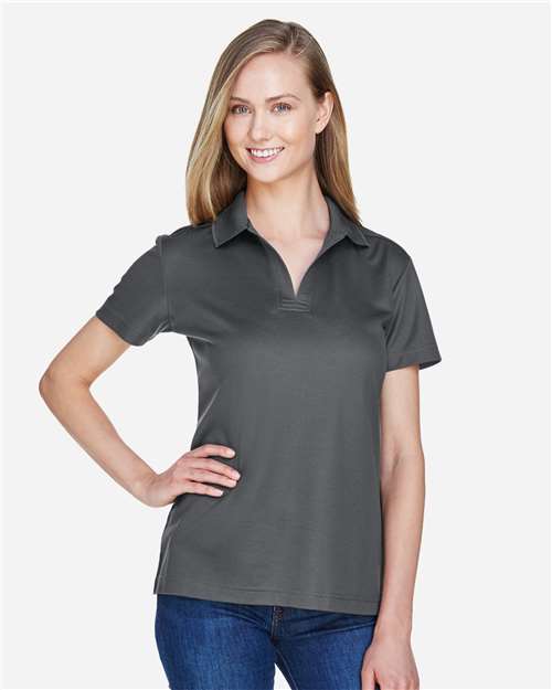 Devon &amp; Jones Women's CrownLux Performance® Plaited Polo DG20W