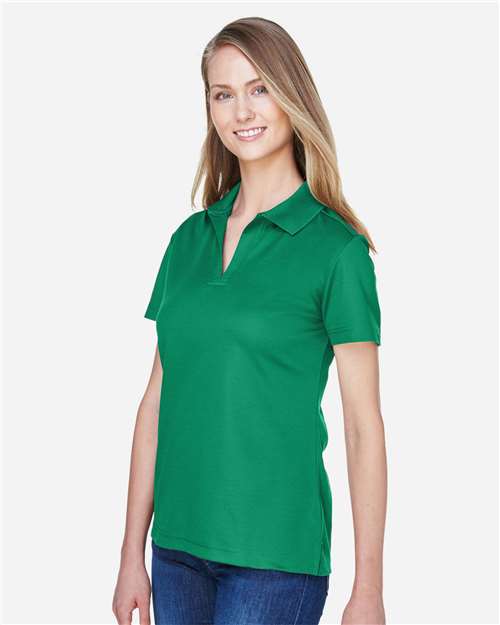 Devon &amp; Jones Women's CrownLux Performance® Plaited Polo DG20W