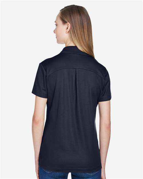 Devon &amp; Jones Women's CrownLux Performance® Plaited Polo DG20W