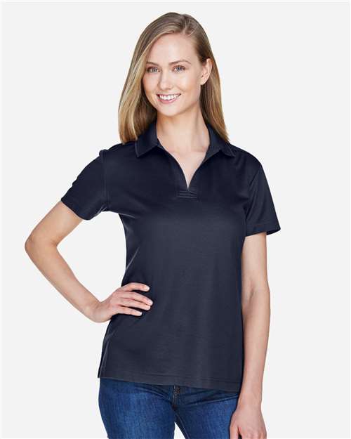 Devon &amp; Jones Women's CrownLux Performance® Plaited Polo DG20W