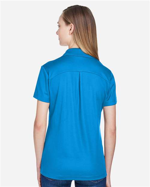 Devon &amp; Jones Women's CrownLux Performance® Plaited Polo DG20W