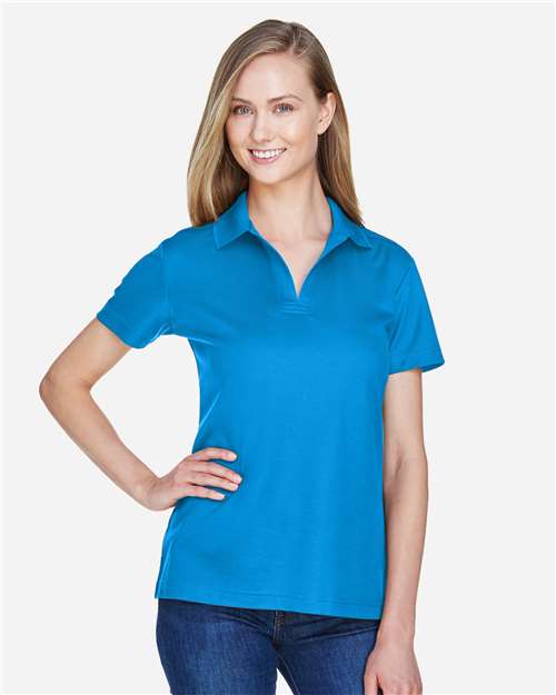 Devon &amp; Jones Women's CrownLux Performance® Plaited Polo DG20W