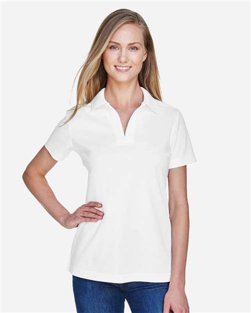 Devon &amp; Jones Women's CrownLux Performance® Plaited Polo DG20W