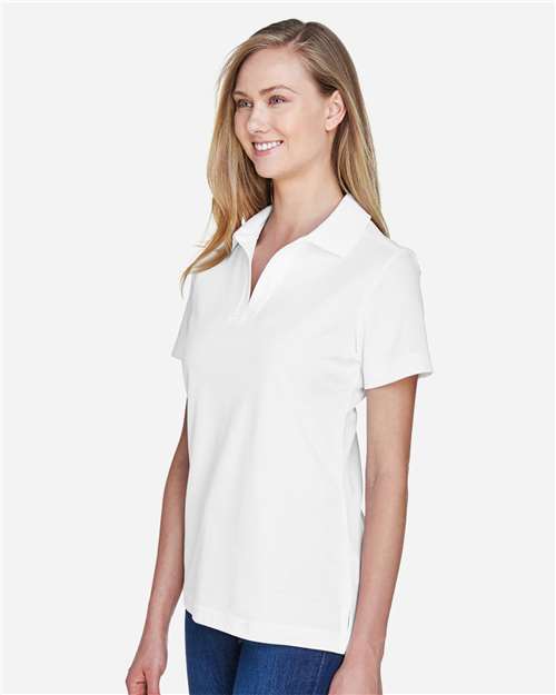 Devon &amp; Jones Women's CrownLux Performance® Plaited Polo DG20W