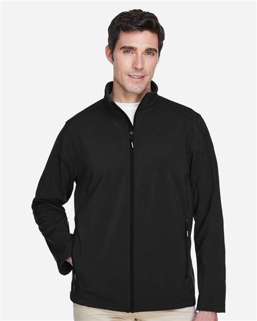 CORE365 Men's Cruise Two-Layer Fleece Bonded Soft Shell Jacket 88184