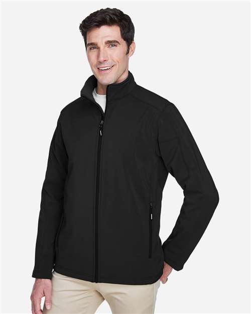CORE365 Men's Cruise Two-Layer Fleece Bonded Soft Shell Jacket 88184