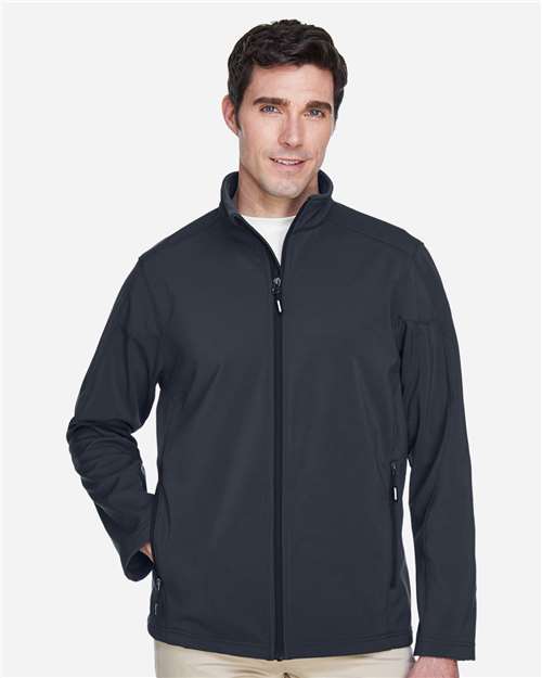 CORE365 Men's Cruise Two-Layer Fleece Bonded Soft Shell Jacket 88184