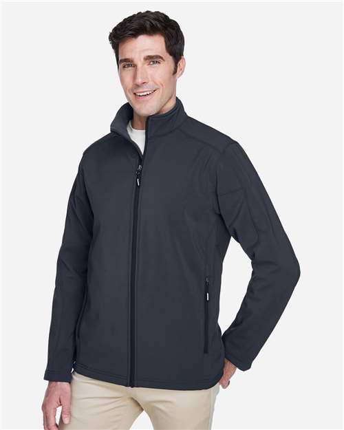 CORE365 Men's Cruise Two-Layer Fleece Bonded Soft Shell Jacket 88184