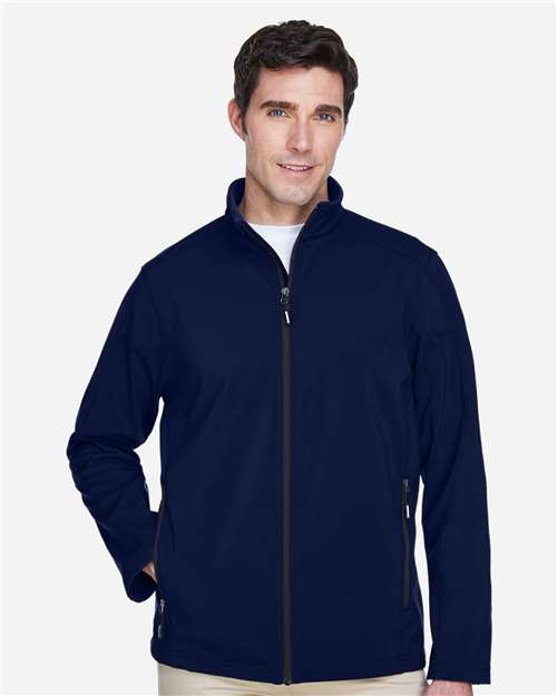 CORE365 Men's Cruise Two-Layer Fleece Bonded Soft Shell Jacket 88184