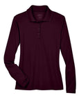 CORE365 Women's Pinnacle Performance Long Sleeve Piqué Polo 78192