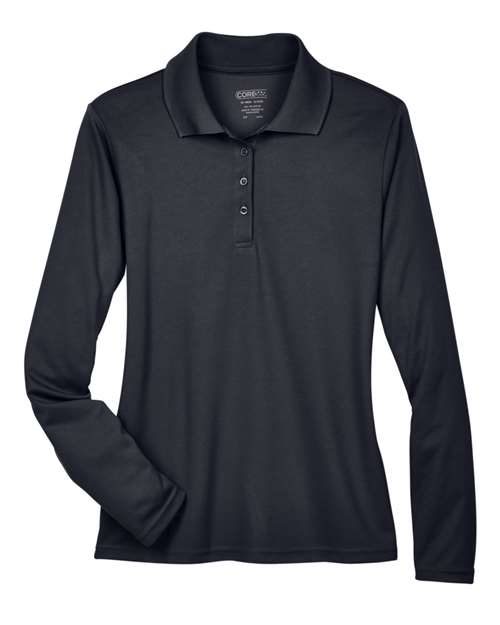 CORE365 Women's Pinnacle Performance Long Sleeve Piqué Polo 78192