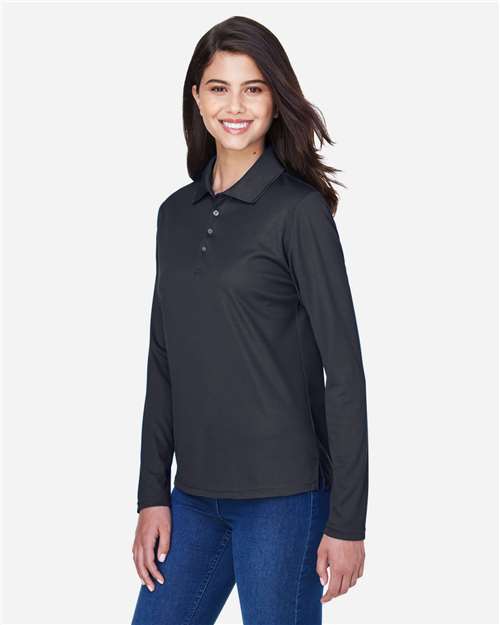 CORE365 Women's Pinnacle Performance Long Sleeve Piqué Polo 78192