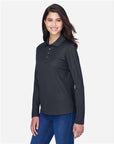 CORE365 Women's Pinnacle Performance Long Sleeve Piqué Polo 78192