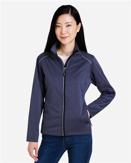 CORE365 Women's Techno Lite Three-Layer Knit Tech-Shell CE708W