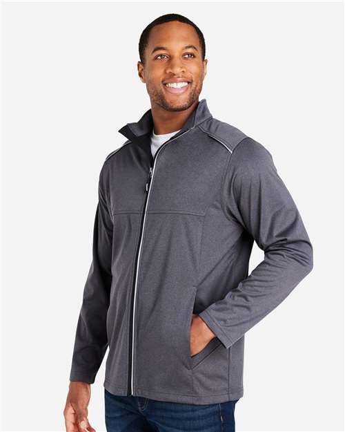 CORE365 Men's Techno Lite Three-Layer Knit Tech-Shell CE708