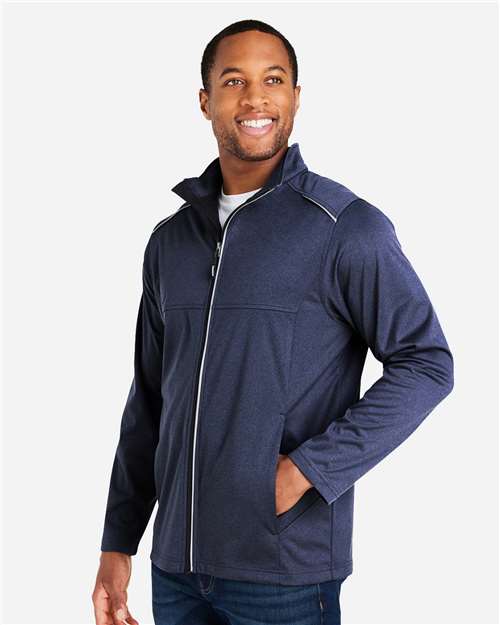 CORE365 Men's Techno Lite Three-Layer Knit Tech-Shell CE708