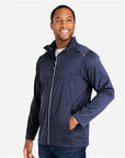 CORE365 Men's Techno Lite Three-Layer Knit Tech-Shell CE708