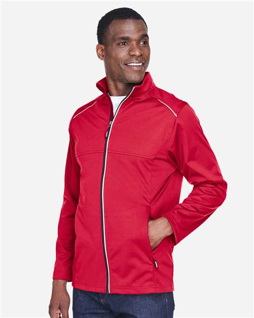 CORE365 Men's Techno Lite Three-Layer Knit Tech-Shell CE708