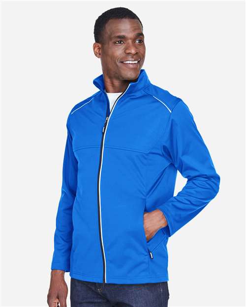 CORE365 Men's Techno Lite Three-Layer Knit Tech-Shell CE708