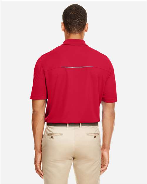 CORE365 Men's Radiant Performance Piqué Polo with Reflective Piping 88181R