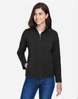 CORE365 Women's Cruise Two-Layer Fleece Bonded Soft Shell Jacket 78184