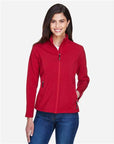 CORE365 Women's Cruise Two-Layer Fleece Bonded Soft Shell Jacket 78184