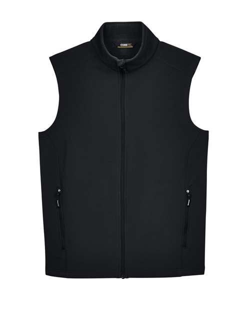CORE365 Men's Cruise Two-Layer Fleece Bonded Soft Shell Vest CE701