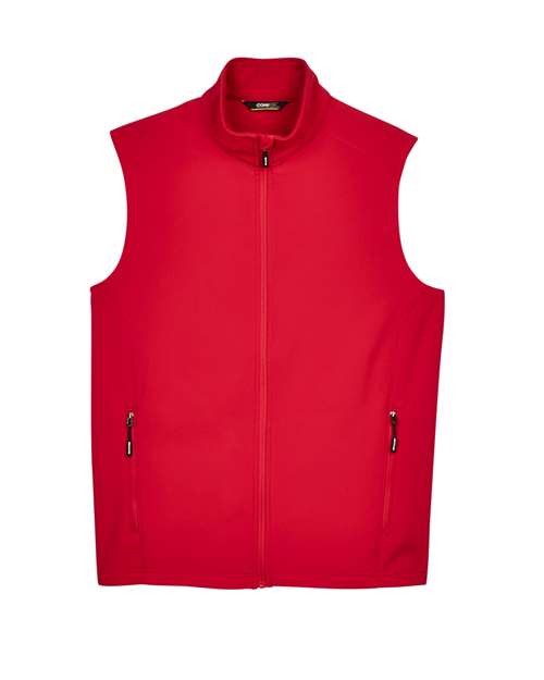 CORE365 Men's Cruise Two-Layer Fleece Bonded Soft Shell Vest CE701