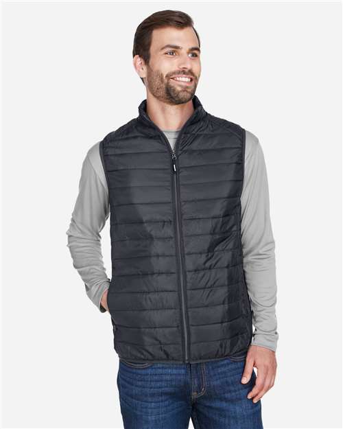 CORE365 Men's Prevail Packable Puffer Vest CE702