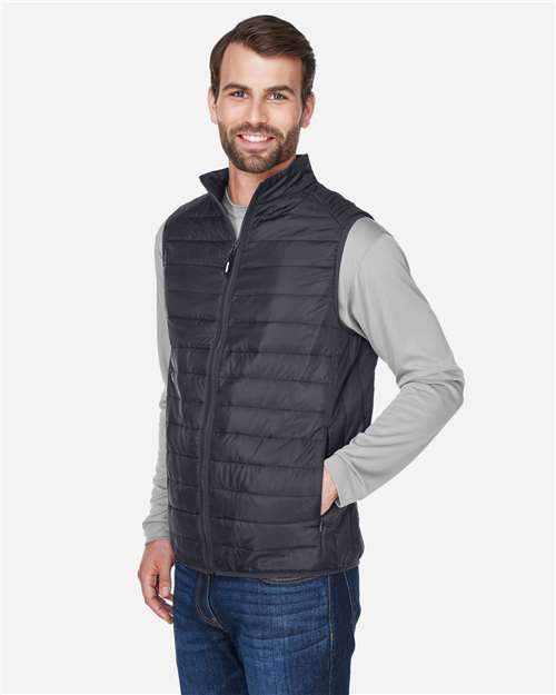 CORE365 Men's Prevail Packable Puffer Vest CE702