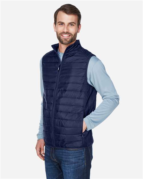 CORE365 Men's Prevail Packable Puffer Vest CE702
