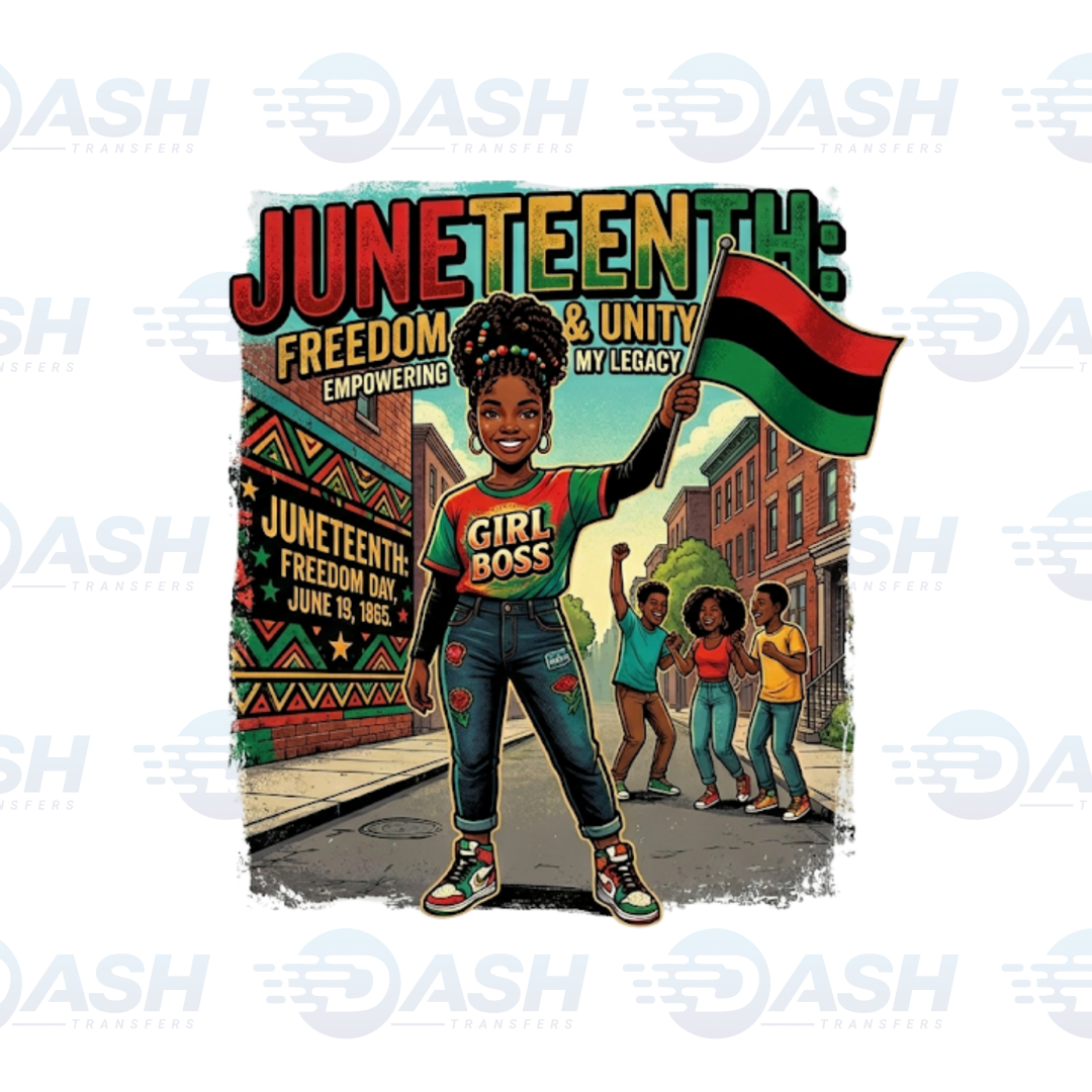 22x48 Inches Juneteenth Gang sheet