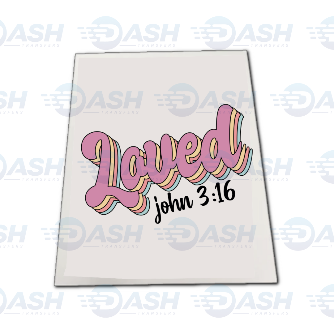 Loved John 3:16