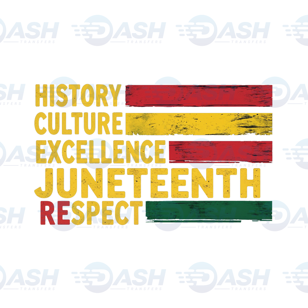 22x48 Inches Juneteenth Gang sheet