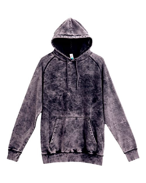 Lane Seven Unisex Vintage Raglan Hooded Sweatshirt LST004