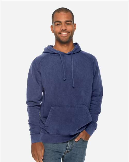 Lane Seven Unisex Vintage Raglan Hooded Sweatshirt LST004