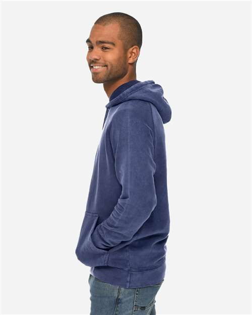 Lane Seven Unisex Vintage Raglan Hooded Sweatshirt LST004