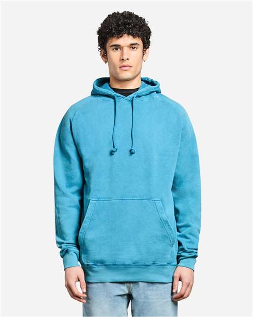 Lane Seven Unisex Vintage Raglan Hooded Sweatshirt LST004