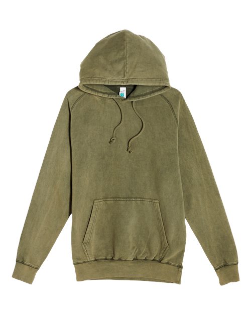 Lane Seven Unisex Vintage Raglan Hooded Sweatshirt LST004