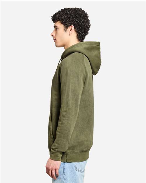 Lane Seven Unisex Vintage Raglan Hooded Sweatshirt LST004