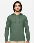 econscious Unisex Eco Jersey Pullover Hooded Long Sleeve T-Shirt EC1085